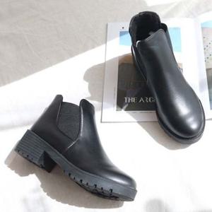 여자 앵클 부츠 워커부츠 신발 레인부츠 1컬러