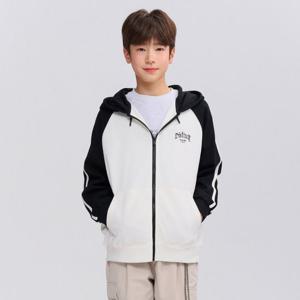 [오션스카이]공용 배색 라글란 후드집업-FAJB4301B03