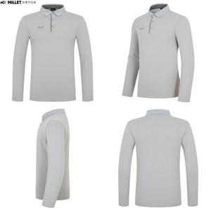 [밀레]밀레 티셔츠 남성 가을겨울 긴팔 카라티MIUFT410A2_IC