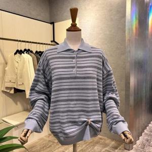 [ab.f.z]AOA1QW331_박시 카라 스트라이프 니트