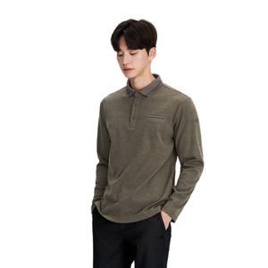 [밀레]밀레아웃도어 남성 가을 카라긴팔티셔츠MLTFT221DM_IC