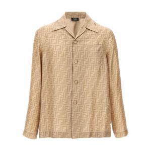 펜디 긴팔 셔츠 FS1300AKEEF0GQK BEIGE DOM