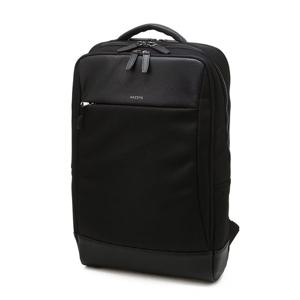 [헤지스]헤지스 블랙 로고프린트 가죽 백팩 WUBA5E801BK