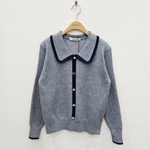 [포커스]골지배색카라니트 FS6A3KT3008GY_SH