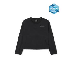 디스커버리키즈긴팔티 AQS DKTR3F051-BKS 여아 프레시벤트 우븐 트레이닝 맨투맨