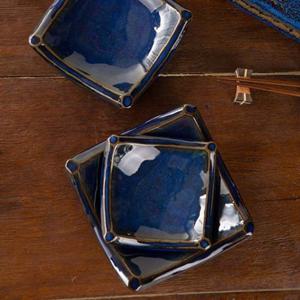 이천도자기 돌비 사각쿠프 찬기 3호 18cm 반찬기 식기 그릇