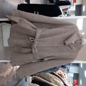 미센스 HC45 체크 숄 중기장코트 MB4YHMM109A