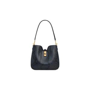 셀린느 스몰 카미유 16 소프트 백 파이썬 딥 네이비 120692N61-07QF