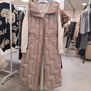 포커스 HC45 롱패딩후드베스트 FW5K3VT3285