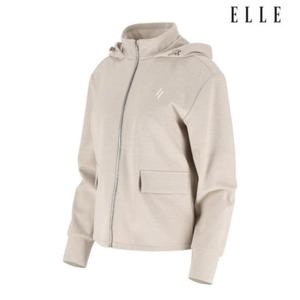 엘르골프 세이브존01 여성 TR 멜란지 홑겹 후드 점퍼 (SET) 6J61381 201