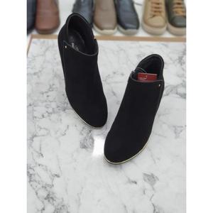 허시파피 세이브존05 여성5Cm굽스웨이드숏부츠 LCXOERN428