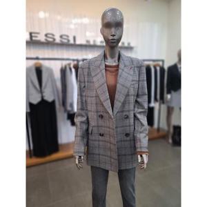 제시뉴욕 세이브존05 체크문양 하프재킷 MD9-SZNRJL0790ML