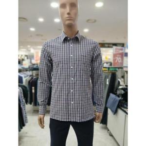 크로커다일 세이브존05 봄 여름 선염 써커 체크 긴팔 남방 AB WS1409/39