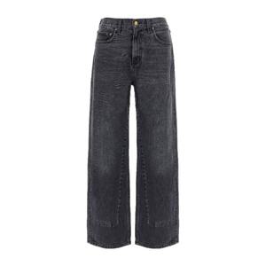 비사이드 스톤워시 데님 마르셀 큐롯 진 W009SB SB