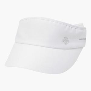 M 데상트골프썬캡 GQC DQ12WFSV11-BWTG 여성 에센셜 리본  선바이저 / Bright White