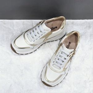 [탠디]여성 골드 포인트 스니커즈 X2HF50ZS15 IVORY 5SD JJ