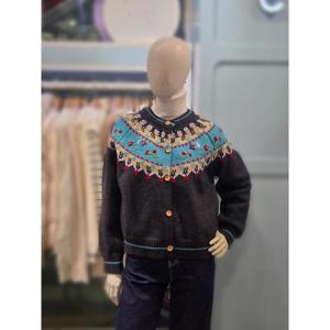 클리지 세이브존03 클리지 플라워배색가디건 AGCP8WKC42A