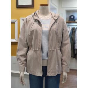 BCBG 세이브존01 로미 스웨이드 점퍼 B5A1R153A