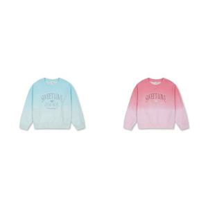 [탑텐키즈]MKG1TR2202 여아) 테리 딥다잉 스웨트셔츠