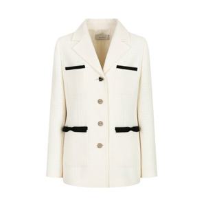 [제이제이 지고트]리본 배색 패치 포켓 재킷 GP2A0JK231