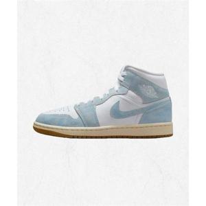 나이키 NIKE 에어 조던 1 미드 SE W - 화이트 세일 검 라이트 브라운 원 블루 HQ2005-100 2443226