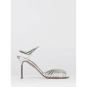 [AQUAZZURA] 라프리마 여성 힐 샌들 플랫 HDMMIDS0SSY CCC 실버 /6