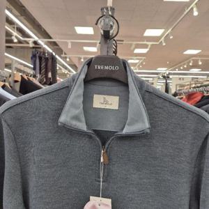 TREMOLO HC14 하 프 집업 티셔츠 TRHAL5W9261