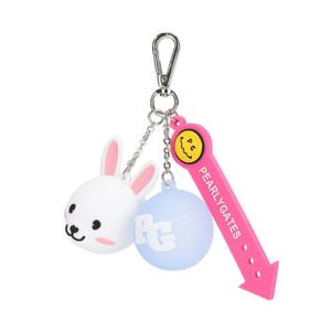 M 파리게이츠골프용품 NQC 521E1AC001_BL 여성 스마일 2구 볼케이스 & 티꽂이