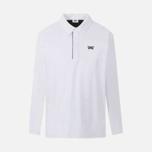 PXG골프긴팔 JQJ PJPCM2103-01 ESSENTIAL COLLAR LONG-SLEEVE WHITE