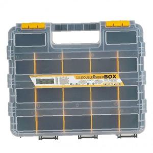 FINE 양면 소품정리함 칸칸 핸들형 006219 수납박스