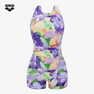 아레나 스프링피오레  A6SL1LS02 PPL (주머니백 증정) 여성일반 2부반신 U백 실내수영복