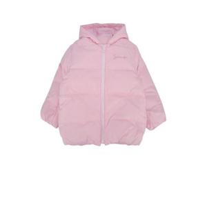지방시 키즈 키즈 연핑크 숏 패딩 H30931 46N