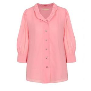 미니멈 세이브존07 러플 카라 블라우스 MXBGWB3150-PK