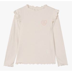 [치크(키즈)]보들보들 물결넥 티셔츠 CKLA24W1G