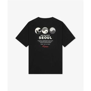 뉴발란스 NBNEG2A013 UNI NB 서울 글로벌 익스클루시브 반팔티 (BLACK) NBNEG2A013_19 317304