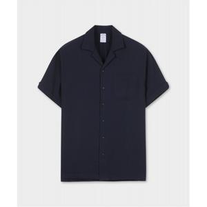 [브룩스브라더스] 와플 캠프 셔츠 (네이비) (BBTPMM7926QFM)