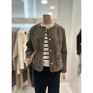 올앤선드리 세이브존06 라운드 넥 부클 자켓 A5WAFJ814