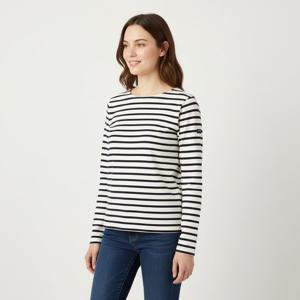 세인트제임스 긴팔티셔츠 밍콰이어 모드 E 스트라이프 여성 롱슬리브 2066-50