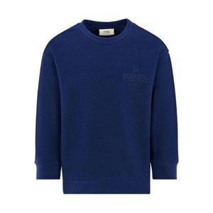 펜디 키즈 블루 스웨트셔츠 JUH104K_5V0F1I11