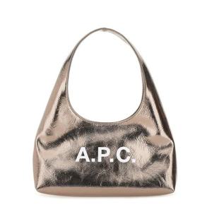 아페쎄 여성 메탈릭 쇼퍼백 PUABZF67027_RAP