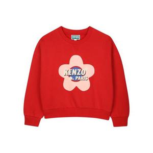 겐조 여아 레드 스웨트셔츠 K61357K_968