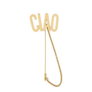 모스키노 여성 메탈릭 브로치 91818402_0607