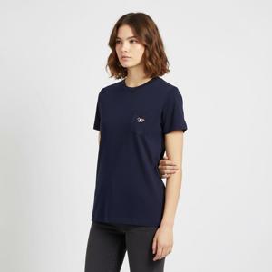 메종키츠네 트리컬러 폭스 패치 반팔 티셔츠 FW00107KJ0010 NA