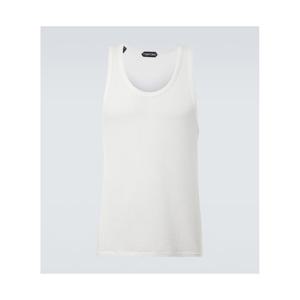 톰포드 세미 시어 코튼 탱크 탑 P01105248