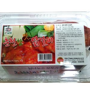 (춘천명동)한번도 얼리지 않은 춘천닭갈비 소스200g