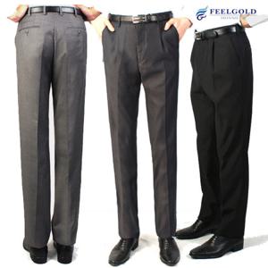 [필골드] A80-1nA981-1  원턱솔리드 정장팬츠