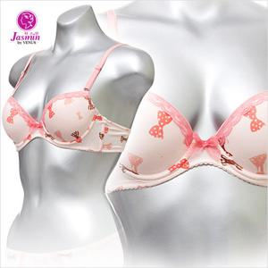 [비너스 자스민] A~F컵 리본 레이스 몰드 브라 jbr1135