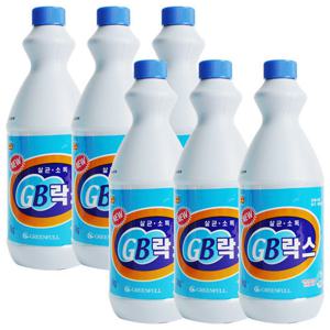 [그린풀]GB락스 1kg×6개