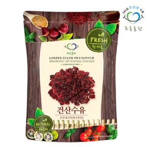 푸른들판  건조 산수유 500g 씨앗제거 산수유열매차
