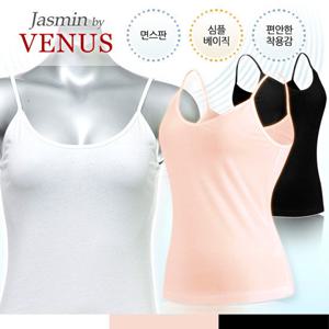 [비너스 자스민] 면스판 끈 런닝 jlg4506